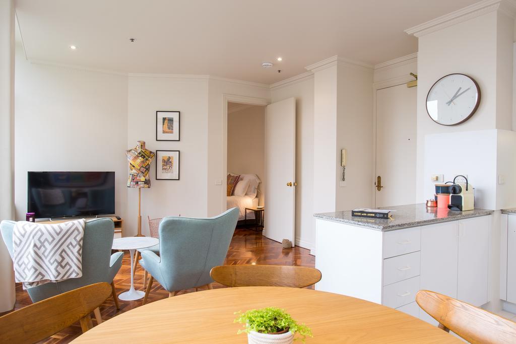 1 Exhibition Apartment Hotel Melbourne Szoba fotó